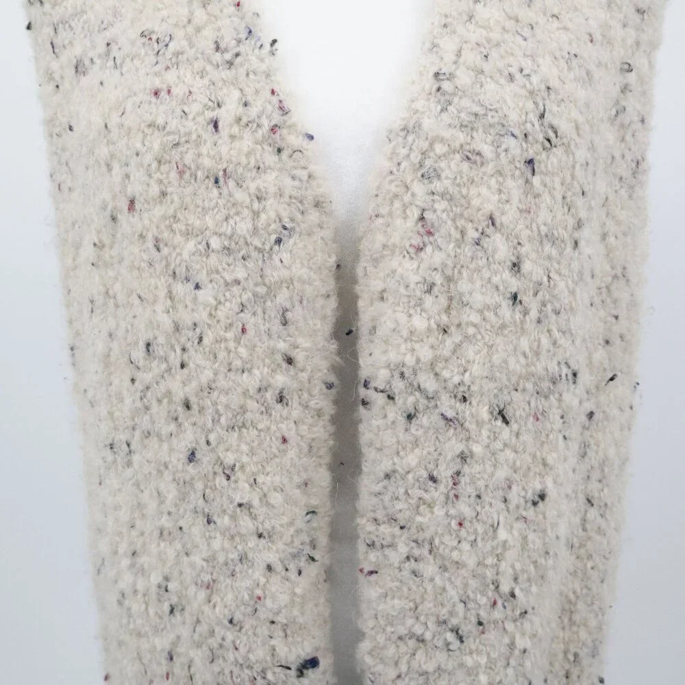 Sundance Alpaca Vest Womens S Cream Boho Earthy Rustic Neutral Simple Minimalist